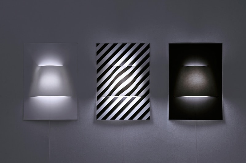 YOY Design Studio Creates a Poster Lamp from a Single Sheet of Paper