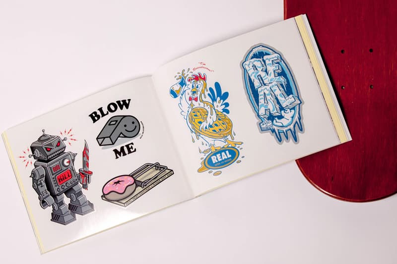 150 Classic Skateboard Stickers by Stickerbomb Skate