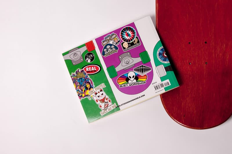 150 Classic Skateboard Stickers by Stickerbomb Skate