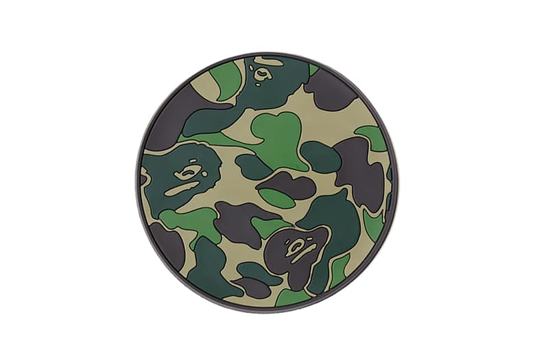 A Bathing Ape "ABC CAMO" Rubber Coaster Set