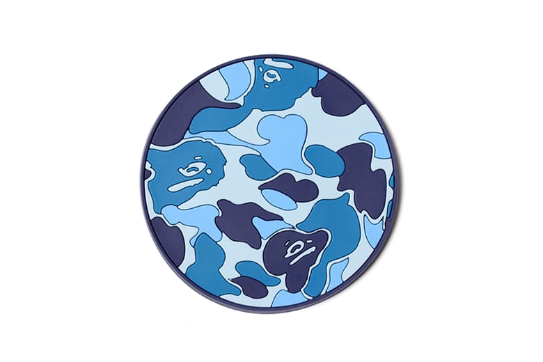 A Bathing Ape "ABC CAMO" Rubber Coaster Set