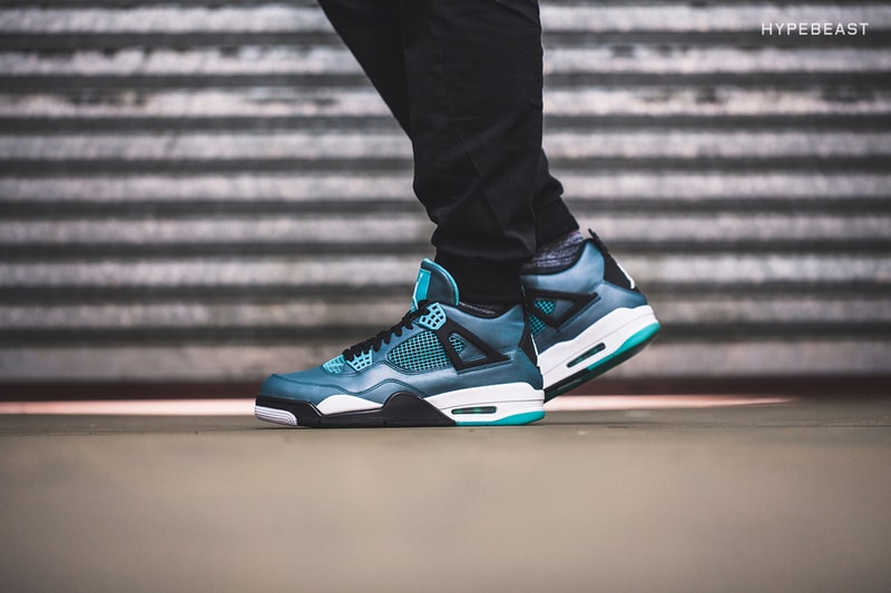 A Closer Look at the Air Jordan 4 Retro "Teal"