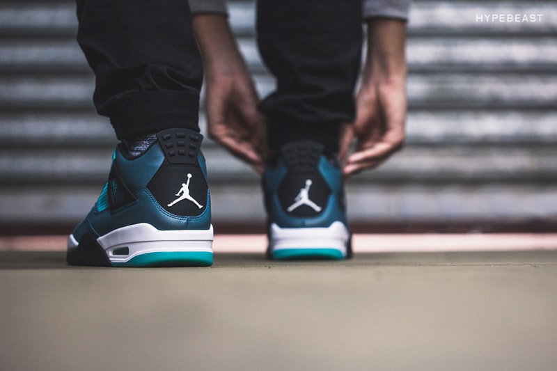 A Closer Look at the Air Jordan 4 Retro "Teal"