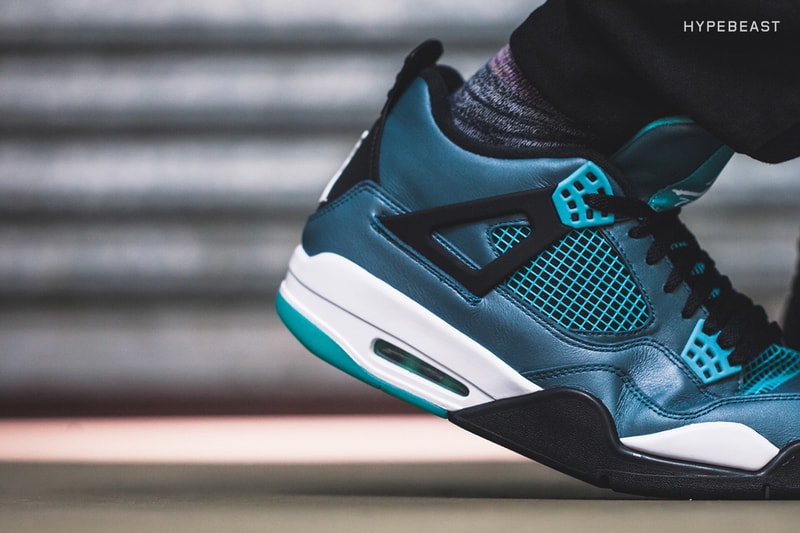 A Closer Look at the Air Jordan 4 Retro "Teal"
