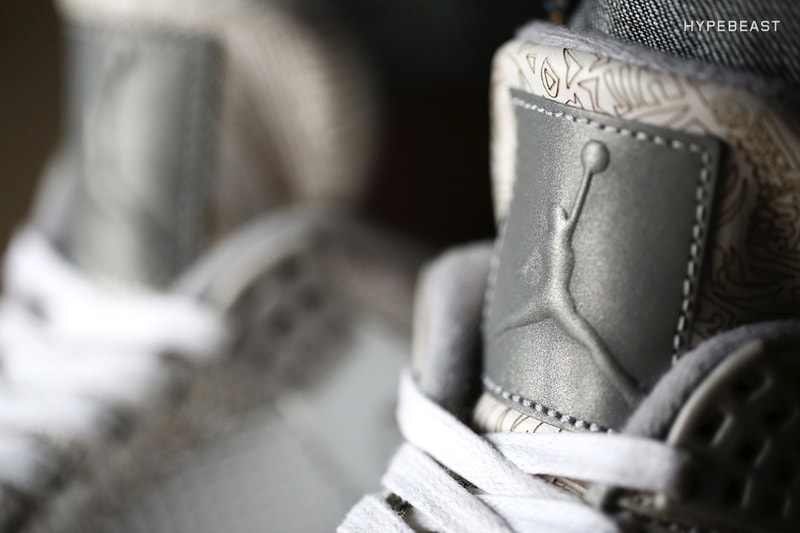 A Closer Look at the Air Jordan 4 Retro "Laser"