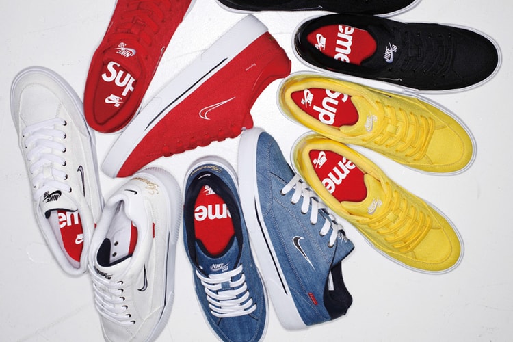 A First Look at the Supreme x Nike SB GTS Collection