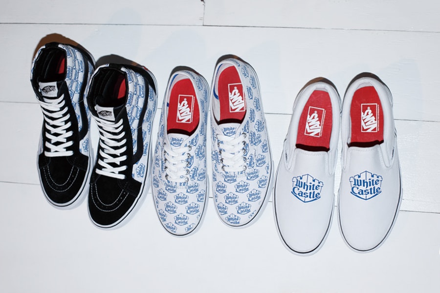 A First Look at the White Castle x Supreme x Vans 2015 Spring/Summer  Collection