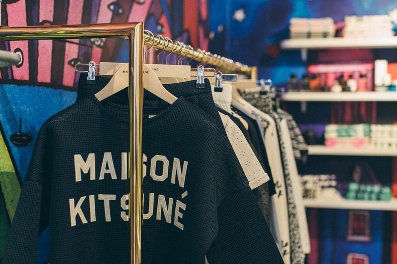 A Look Inside the Maison Kitsune Gallery Pop-Up in Hong Kong 