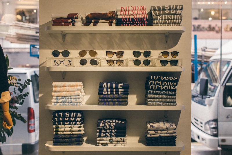 A Look Inside the Maison Kitsune Gallery Pop-Up in Hong Kong 