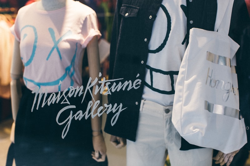 A Look Inside the Maison Kitsune Gallery Pop-Up in Hong Kong 