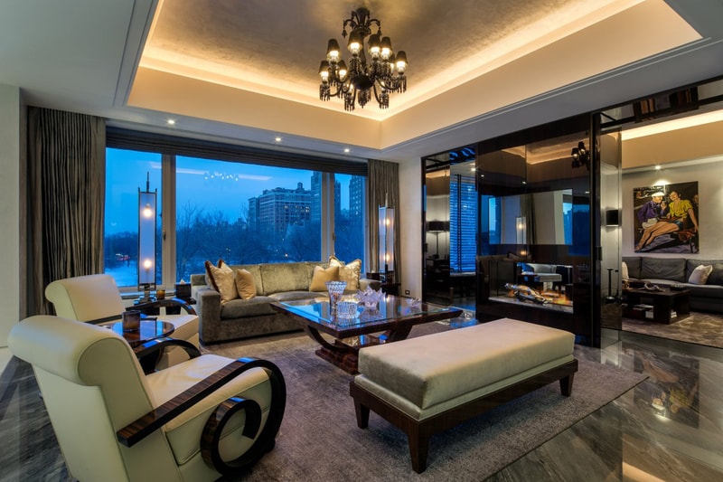 A Look inside the $48.5 Million USD Triplex in the Heritage at Trump Place
