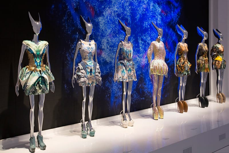A Look Inside the Opening of "Alexander McQueen: Savage Beauty"