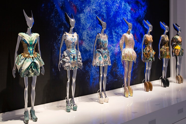 A Look Inside the Opening of "Alexander McQueen: Savage Beauty"