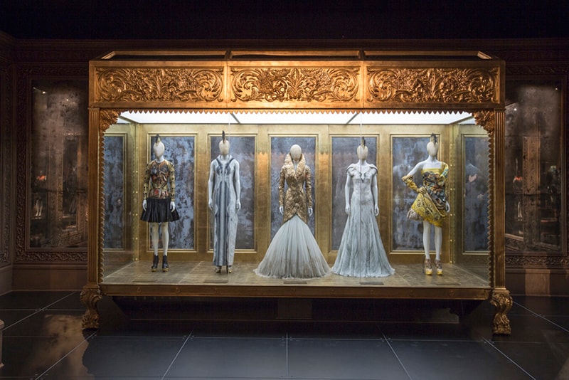 A Look Inside the Opening of "Alexander McQueen: Savage Beauty"