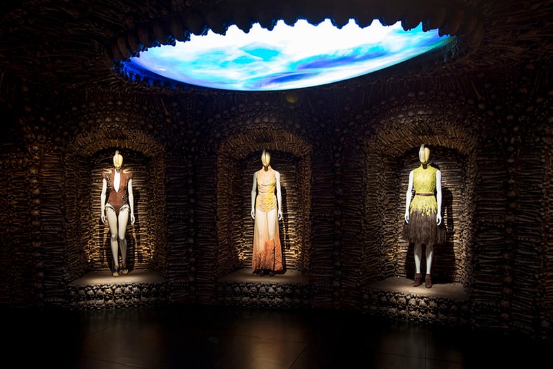 A Look Inside the Opening of "Alexander McQueen: Savage Beauty"