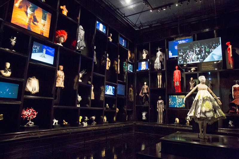 A Look Inside the Opening of "Alexander McQueen: Savage Beauty"