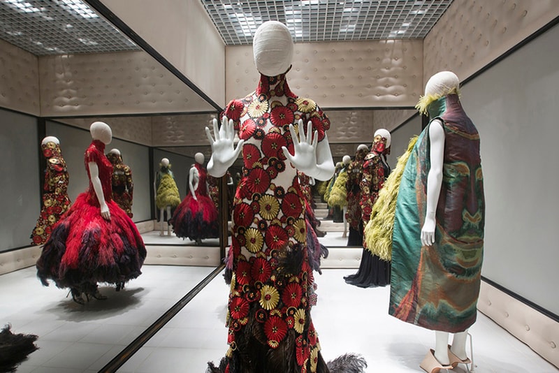 A Look Inside the Opening of "Alexander McQueen: Savage Beauty"