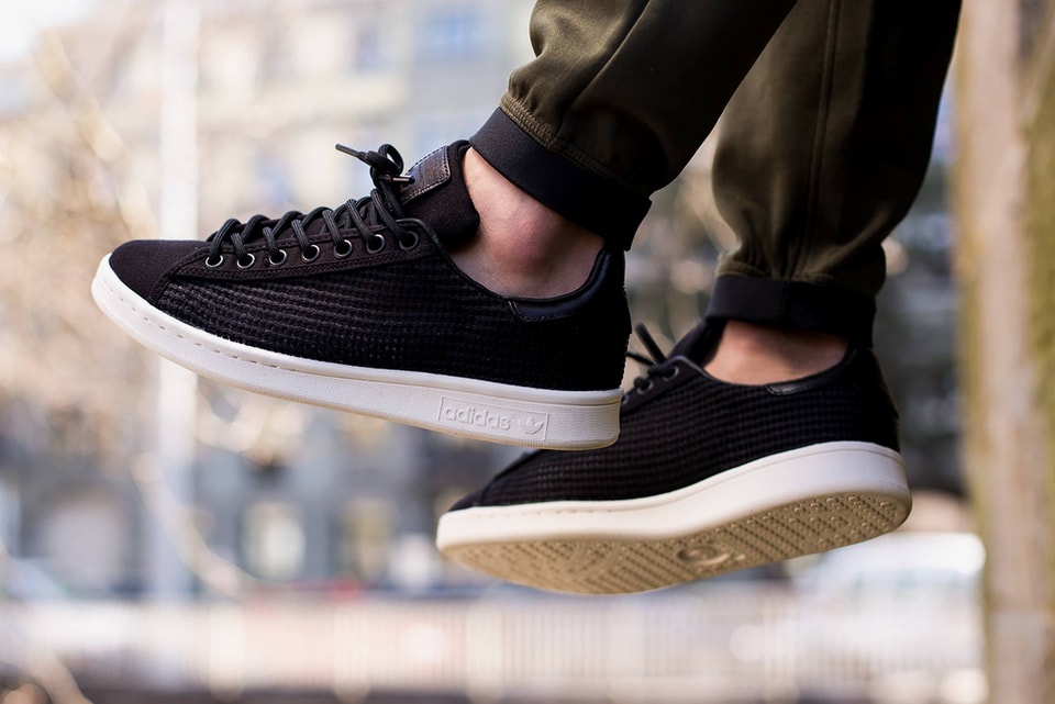 Adidas originals stan smith black white Clearance