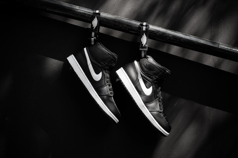 Air Jordan 1 High Strap Black/White
