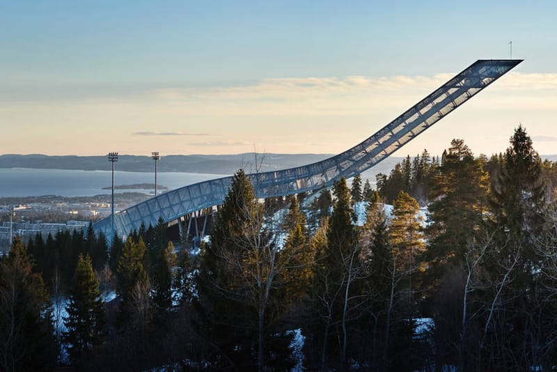 Airbnb is Turning the Holmenkollen Ski Jump Into a Penthouse for One Night