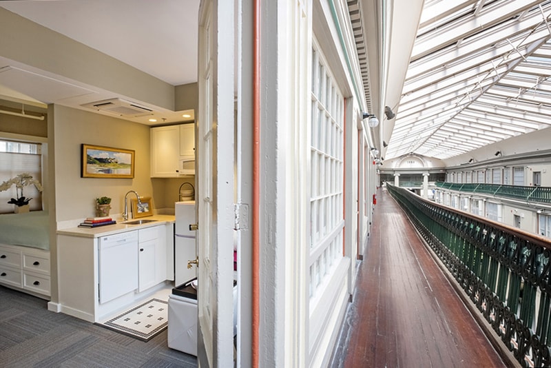 America’s Oldest Mall Repurposed Into Micro-Loft Community