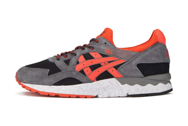 asics gel lyte volt black orange