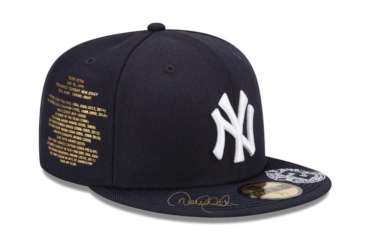 atmos x New Era NY Yankees Derek Jeter Fitted Cap