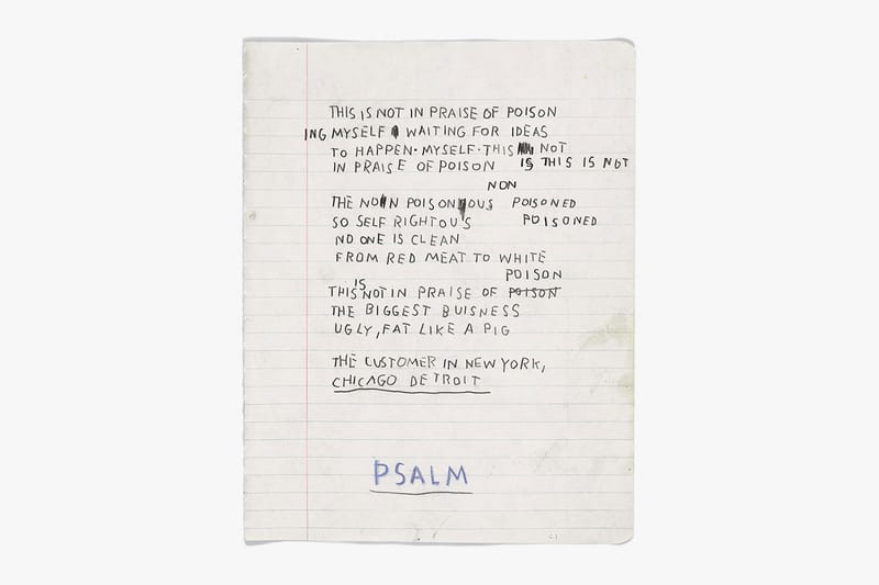 "Basquiat: The Unknown Notebooks" @ Brooklyn Museum