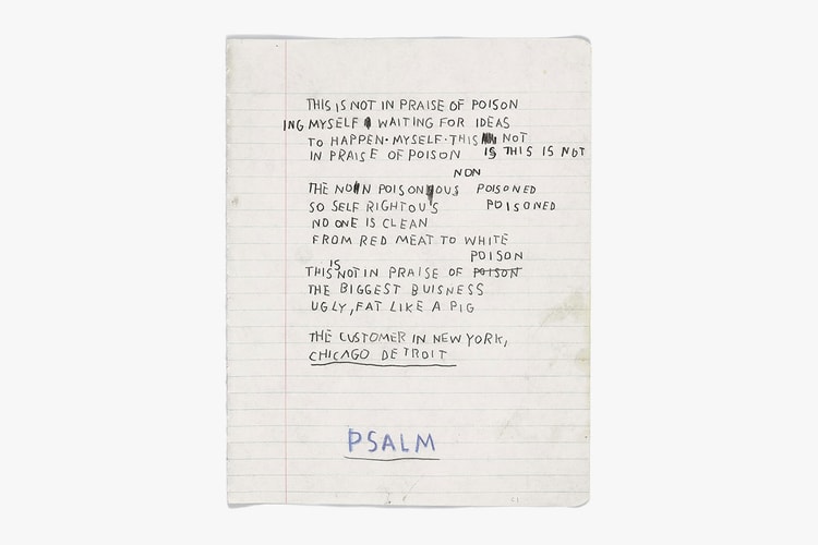 "Basquiat: The Unknown Notebooks" @ Brooklyn Museum