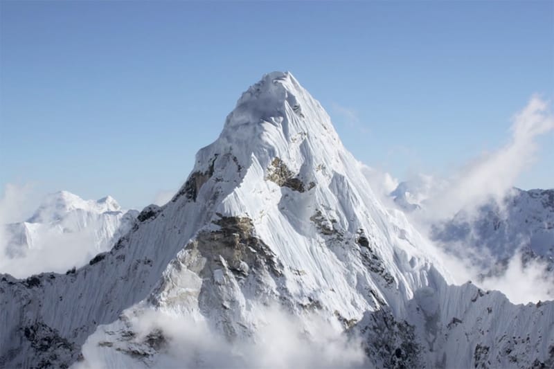 The Himalayas from 20,000 Feet Above