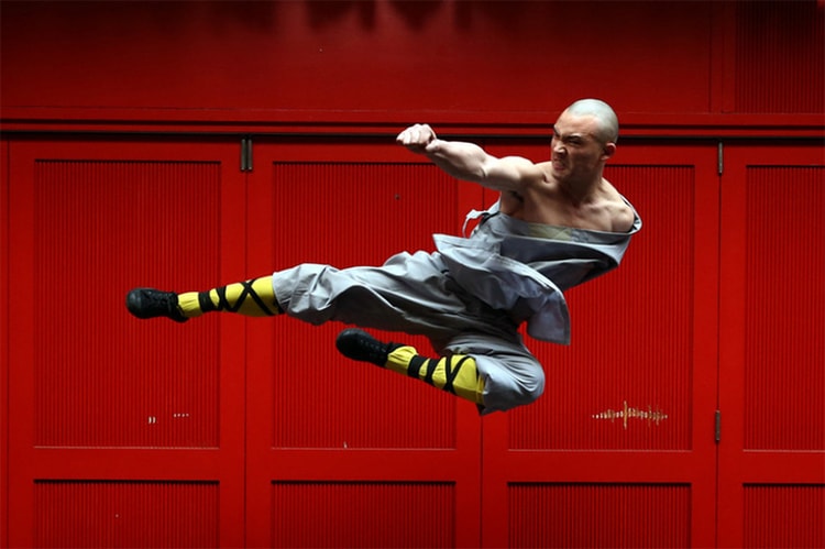 Buddhist Warrior Monks Excelling at Kung Fu