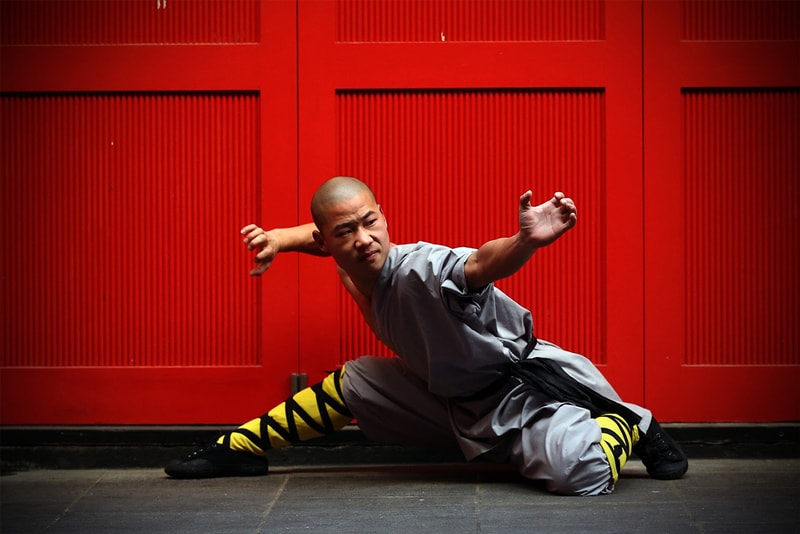 Buddhist Warrior Monks Excelling at Kung Fu