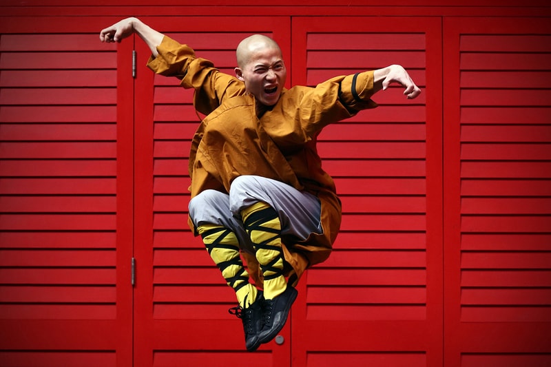 Buddhist Warrior Monks Excelling at Kung Fu