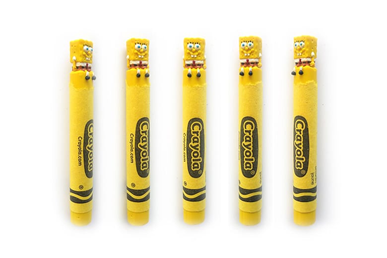 Pop Culture Sculptures Crafted Out of Crayola Crayons