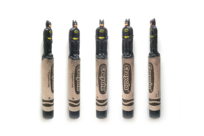 Pop Culture Sculptures Crafted Out of Crayola Crayons