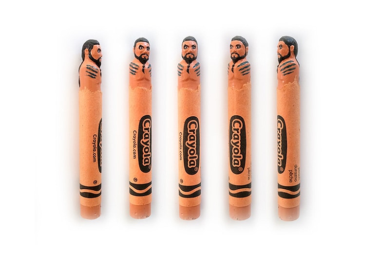 Pop Culture Sculptures Crafted Out of Crayola Crayons
