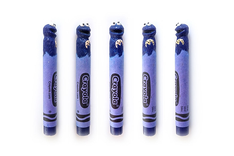 Pop Culture Sculptures Crafted Out of Crayola Crayons