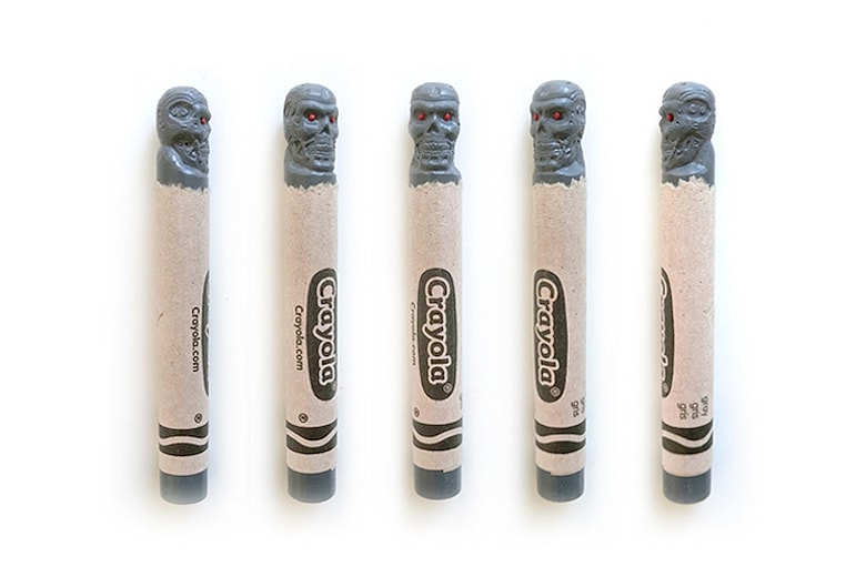Pop Culture Sculptures Crafted Out of Crayola Crayons