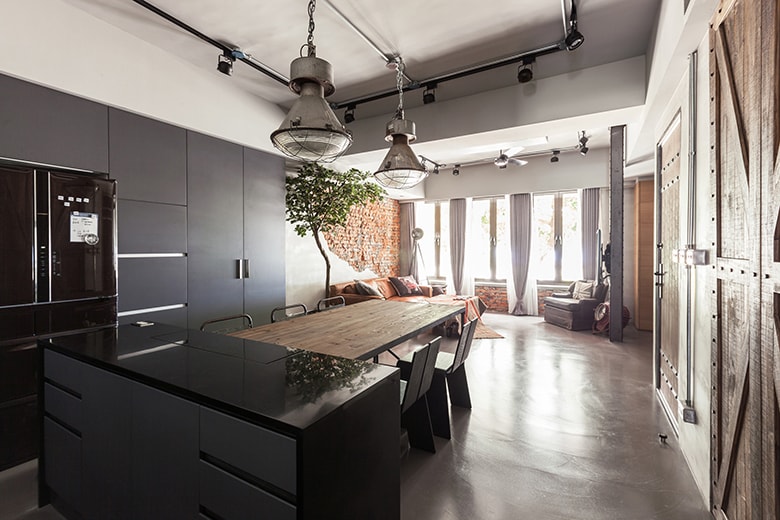 A Refurbished Apartment in Taipei by CHI-TORCH Designs