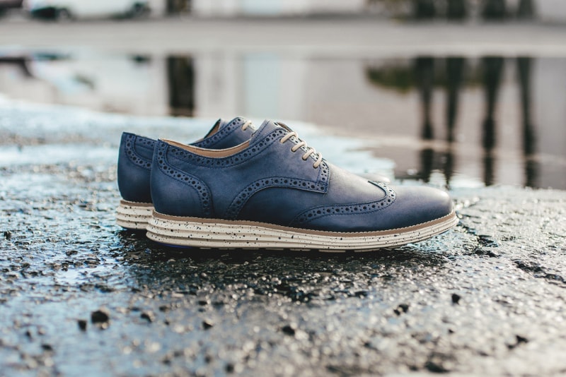Cole Haan Lunargrand Wingtip "Berkeley Blue"