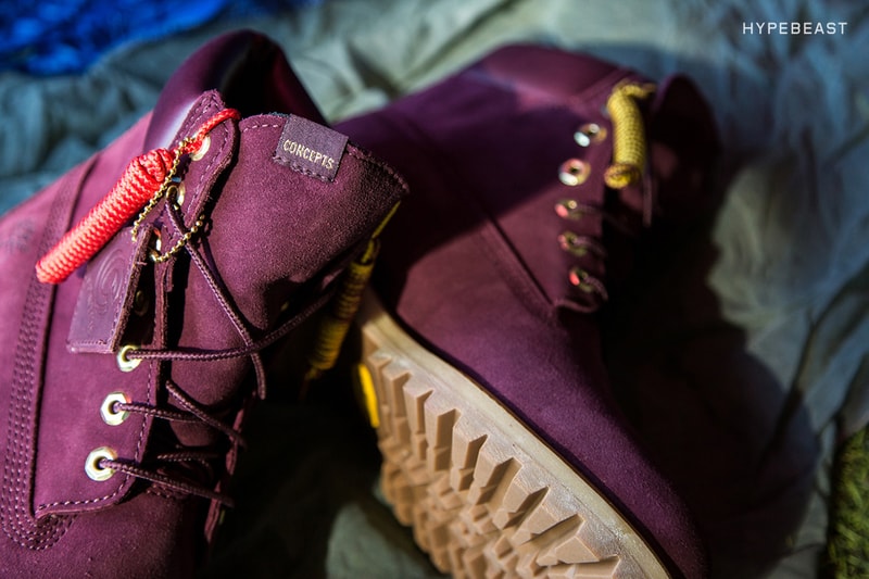Concepts x Timberland "Purple Eggplant" 6-Inch Boot Pop-Up Store