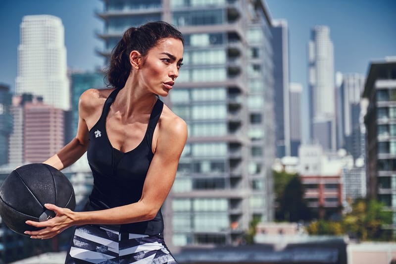 Descente 2015 Spring/Summer "AWAKEN" Lookbook featuring Adrianne Ho