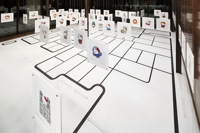 Floating Hello Kitty Installation by Naoya Iwama