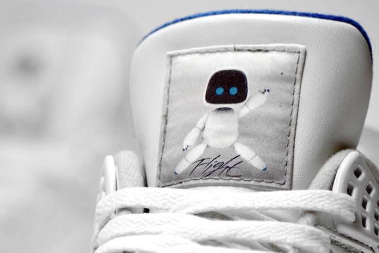freakerSNEAKS' Sony x Nike "JRDN 4 X PS4 White"