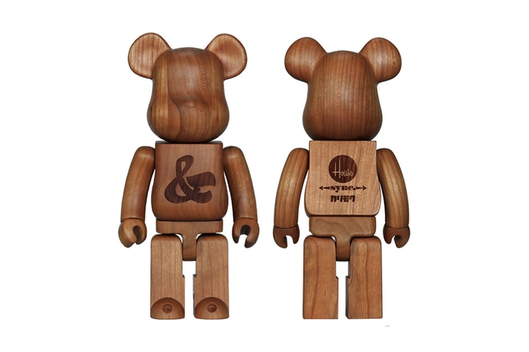 House Industries x Karimoku x Medicom Toy Bearbrick 400%