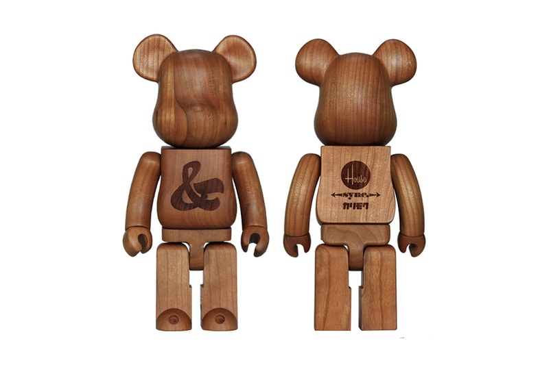 House Industries x Karimoku x Medicom Toy Bearbrick 400%