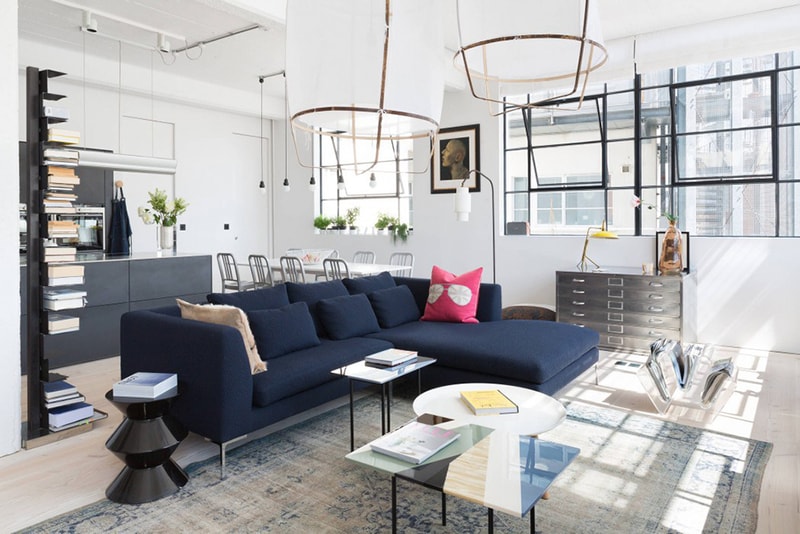 Industrial Space Turned Loft by Cloud Design Studios
