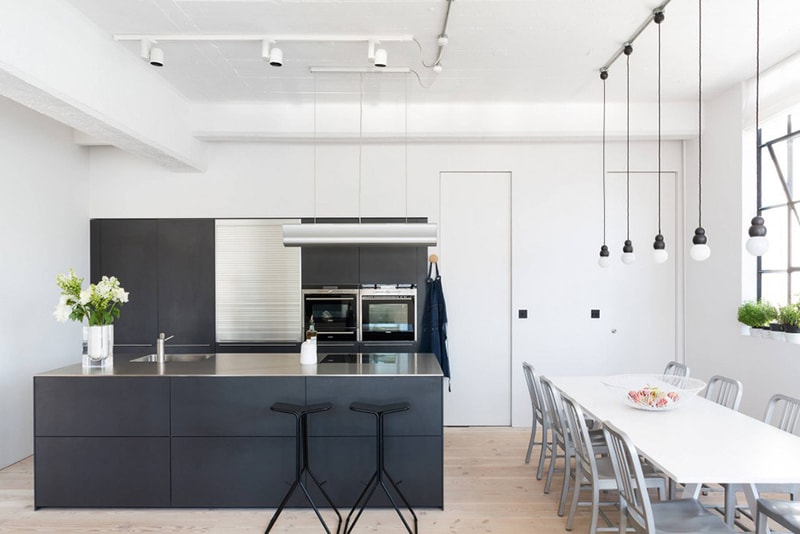 Industrial Space Turned Loft by Cloud Design Studios