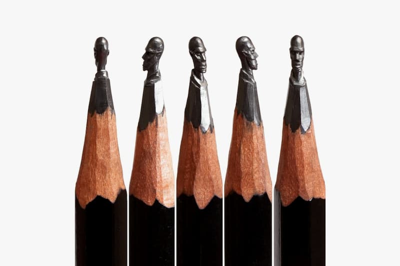 Intricate Hand-Carved Sculptures Made of Pencil Lead