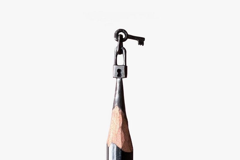 Intricate Hand-Carved Sculptures Made of Pencil Lead